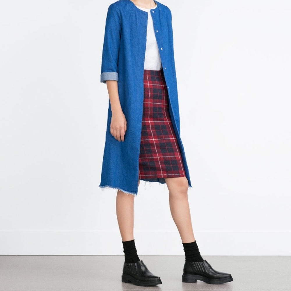 Plaid Skirt